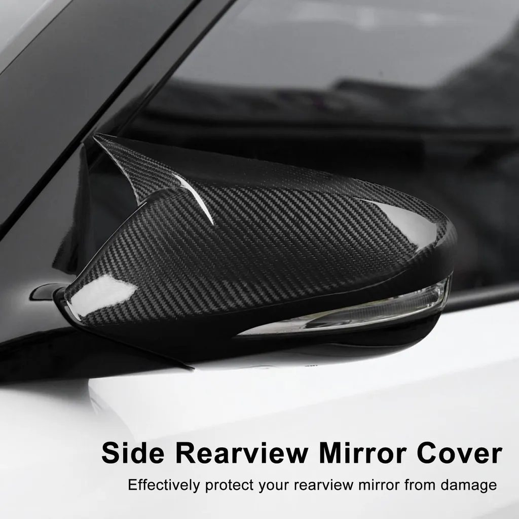 Coque Rétroviseur Carbone Résistante aux Rayures pour Veloster 2012 à 2017 - 3