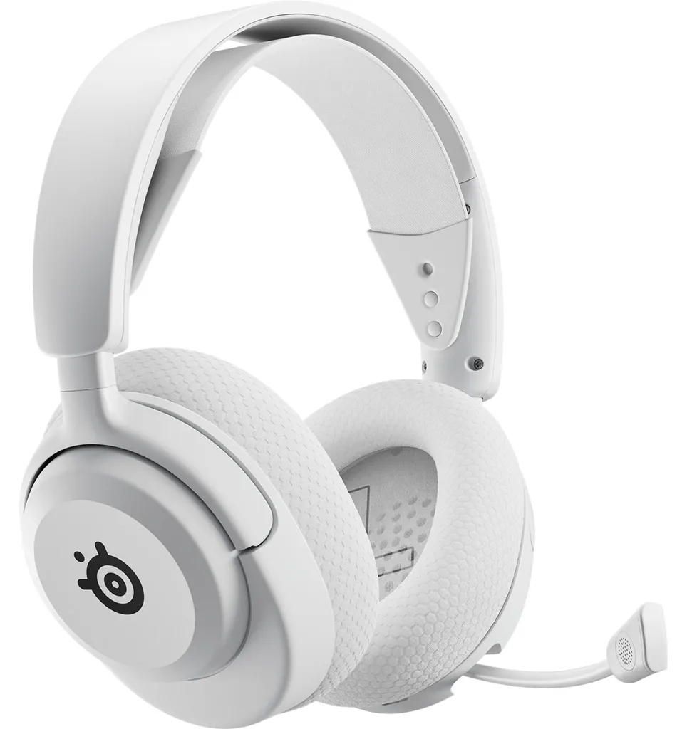 Arctis Nova 5P SteelSeries Casque sans Fil Haute Fidélité avec Micro Blanc