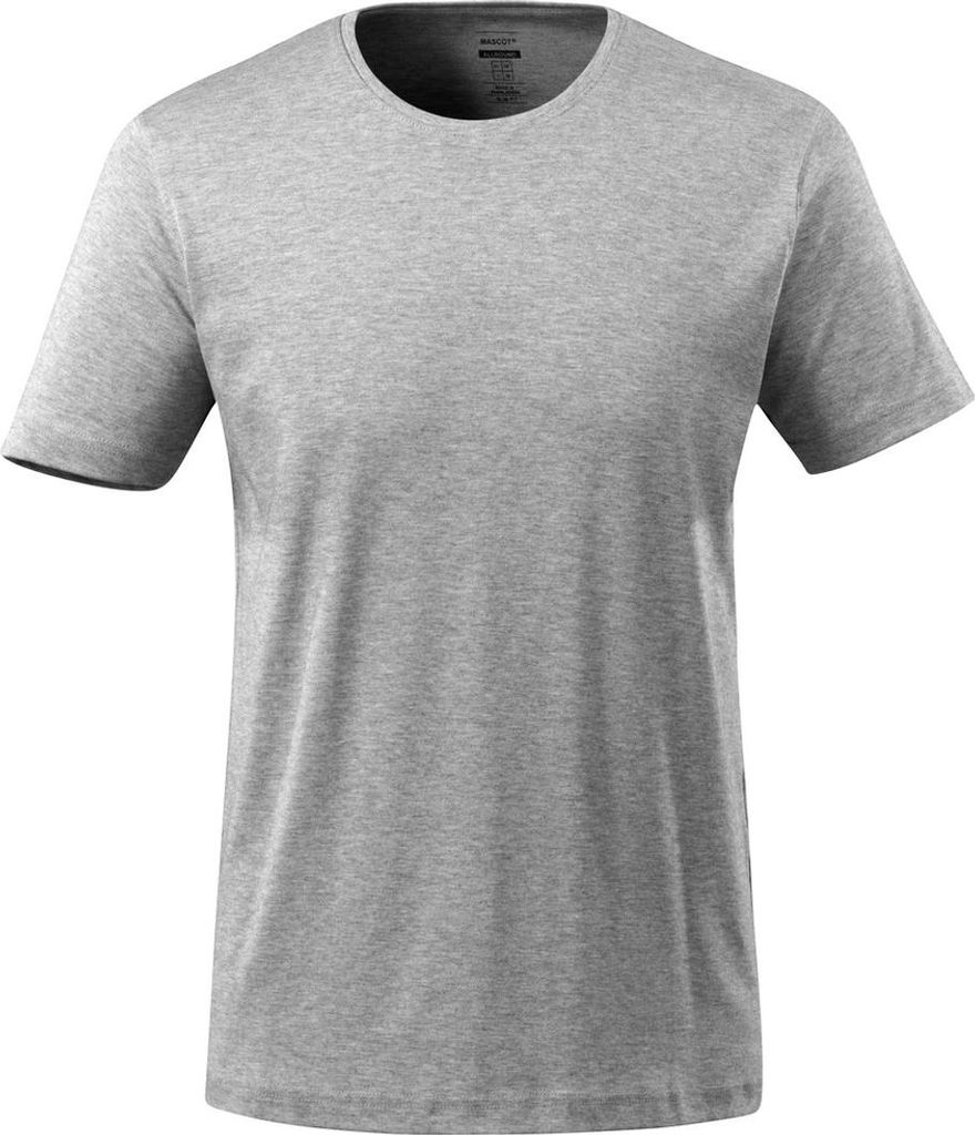 MASCOT Vence T-shirt Größe S, grau-meliert | Packung (1 Stück)