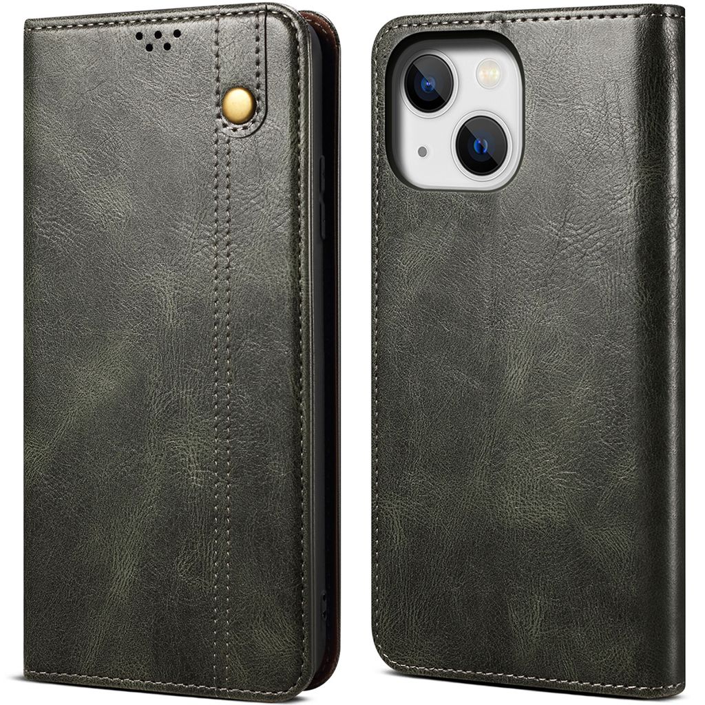 Pouzdro pro iPhone 15 kožené flip pouzdro peněženka s Obrázek produktu 