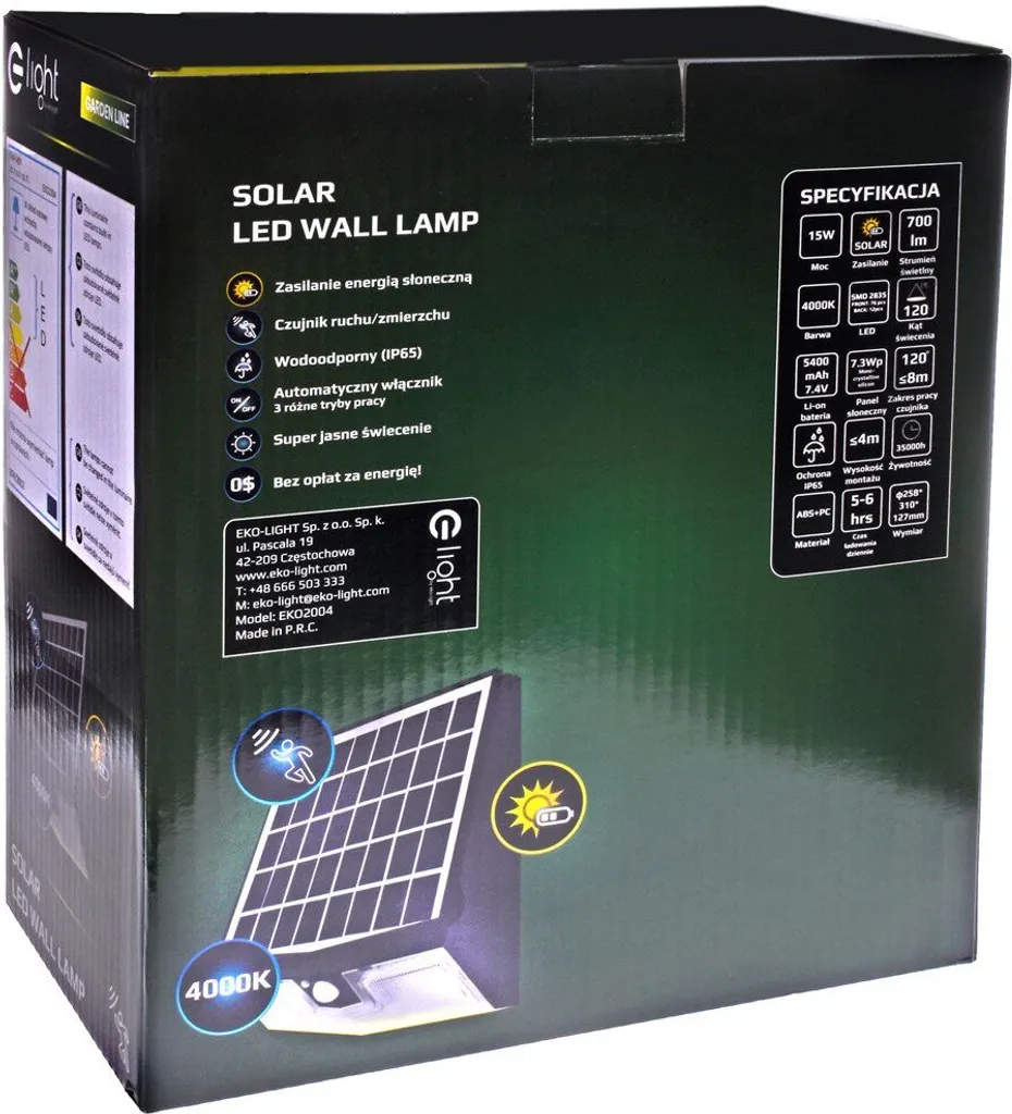 Éclairage extérieur LED noir EKO2004 Transformer pour terrasse - 11