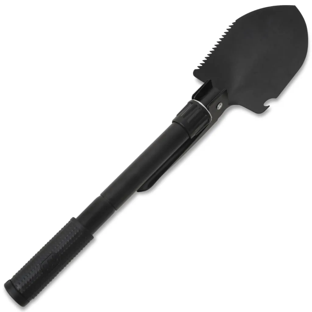 Vanga Pieghevole Professionale Nera - Ideale per Orto e Giardinaggio - 4