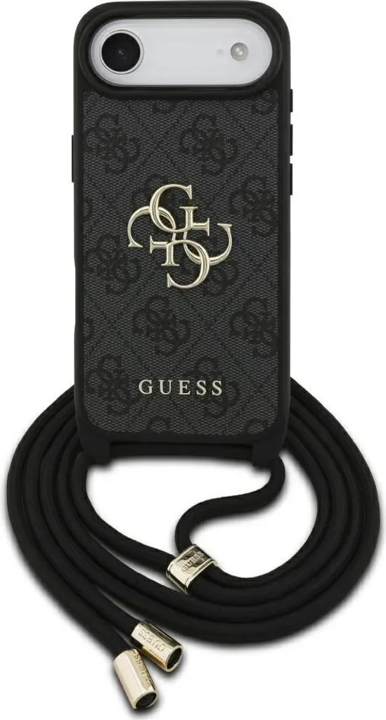 Guess - Crossbody Cord 4G Big Logo (GUHCP17MP4GMGCRK) - iPhone 17 Air - Nero
