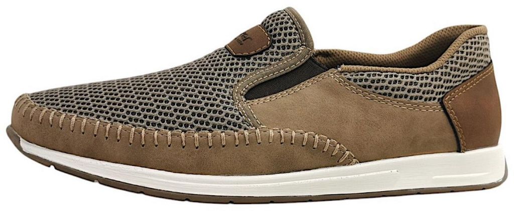 Rieker  Herrenschuhe Slipper Braun Freizeit Productafbeelding 