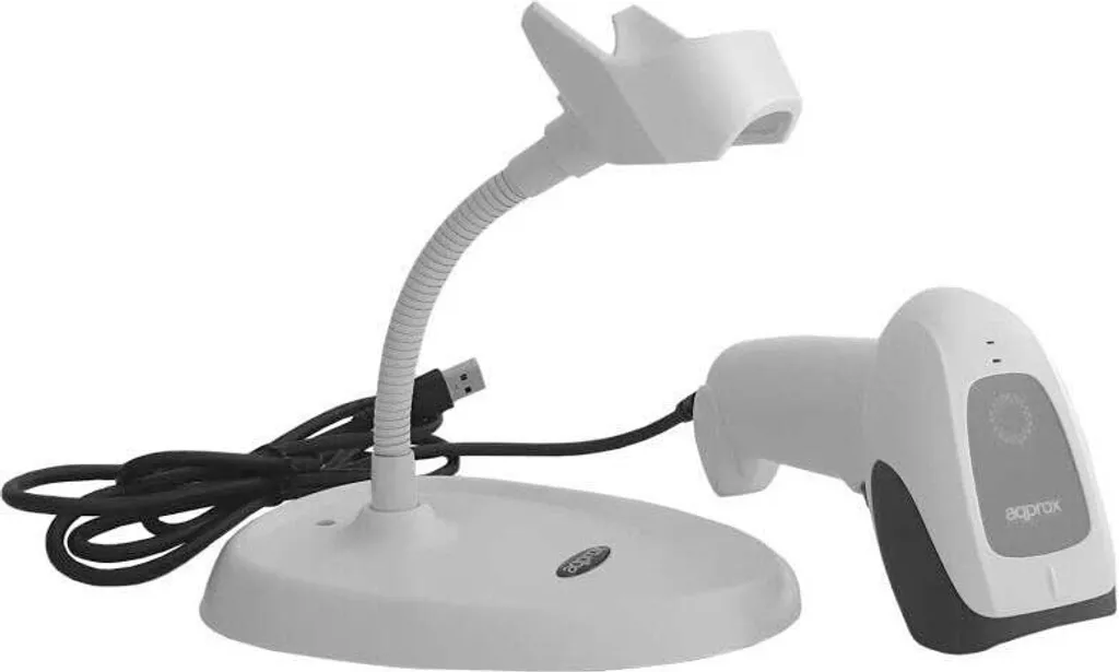 Approx appLS11ASWH Lecteur Code à Barres 1D USB Blanc Haute Précision - 5