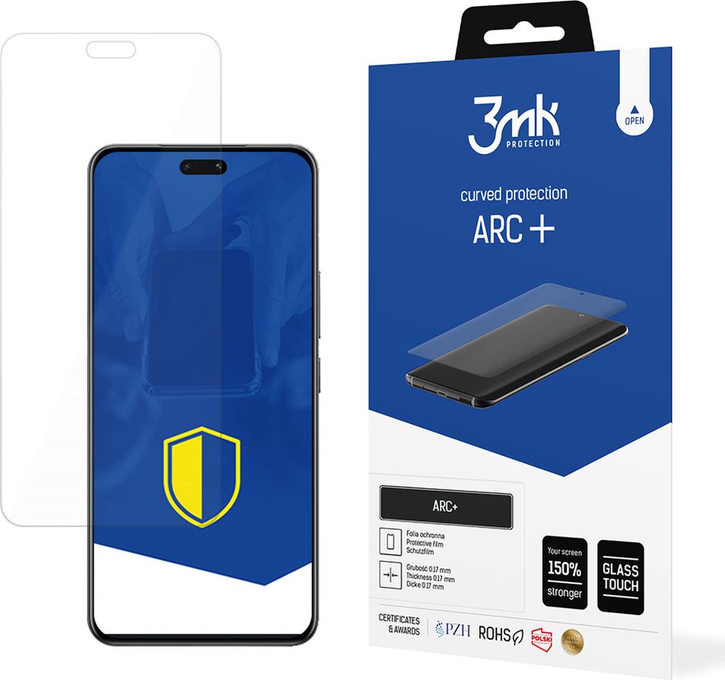 3mk Display Schutzfolie ARC+ für Xiaomi Civi 4 Pro 0,17mm Produktbild 