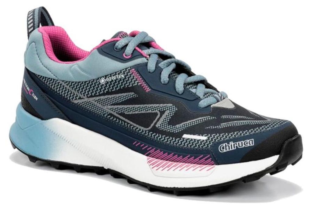 Chiruca Wanderschuhe Sucre Lady 06 mit Gore-tex - Blau mit Pink