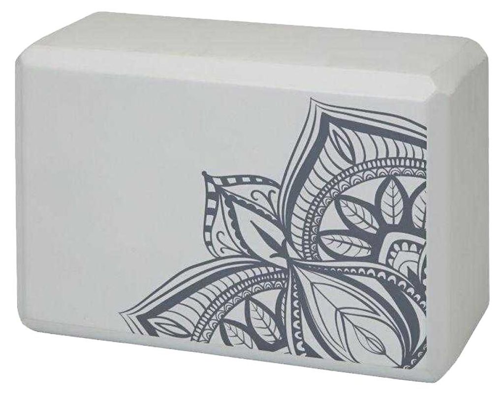 Gaiam - "Sustained" Yoga-Block, Sonnenuhr PP7922 (Einheitsgröße) (Grau)