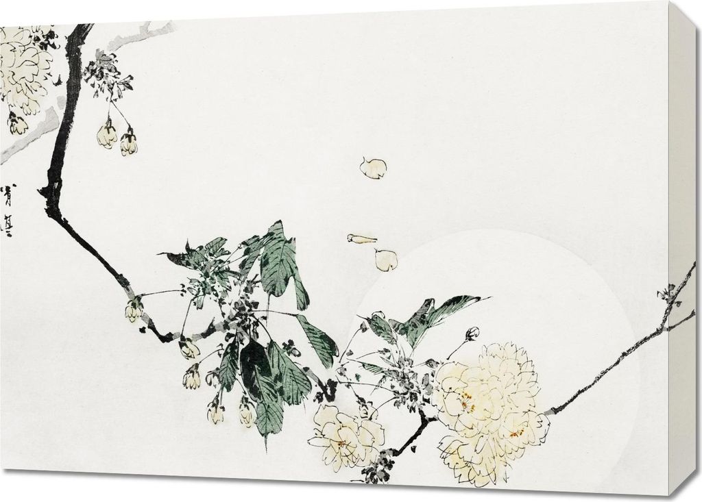 Bild 70x50cm Kirschblüte, Bijutsu Sekai Japanisch Vintage