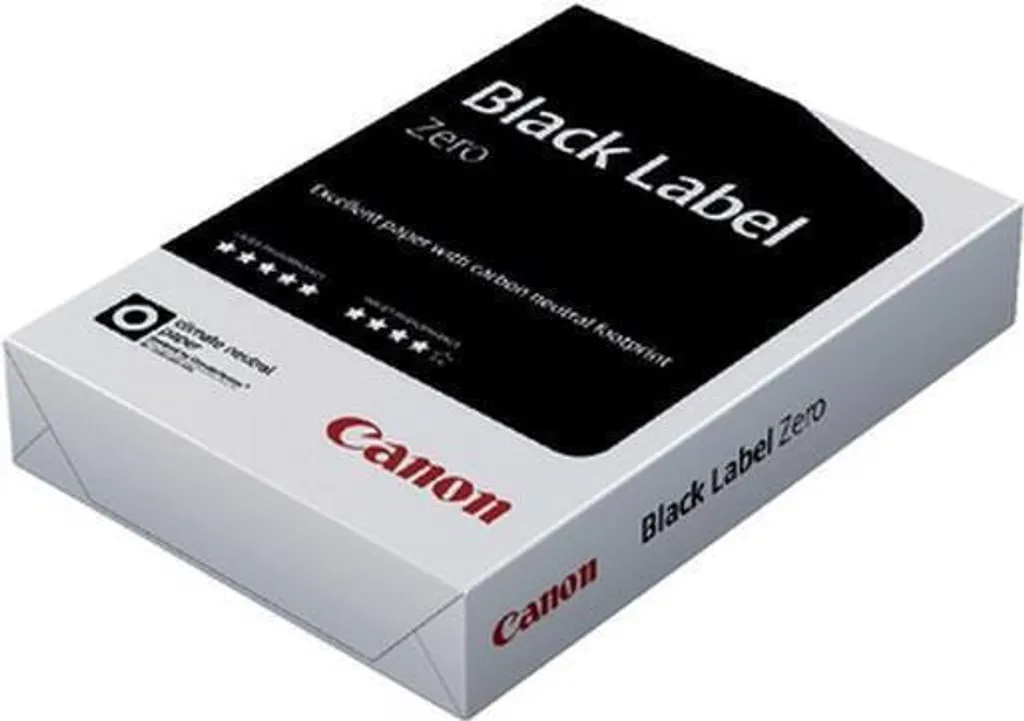 Papier imprimante Canon Black Label Premium A4 75g pack de 500