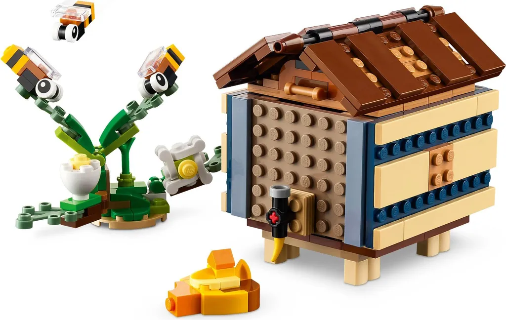 Maisonnette à oiseaux LEGO Creator 31143 - Jeu de construction 3-en-1 - 12