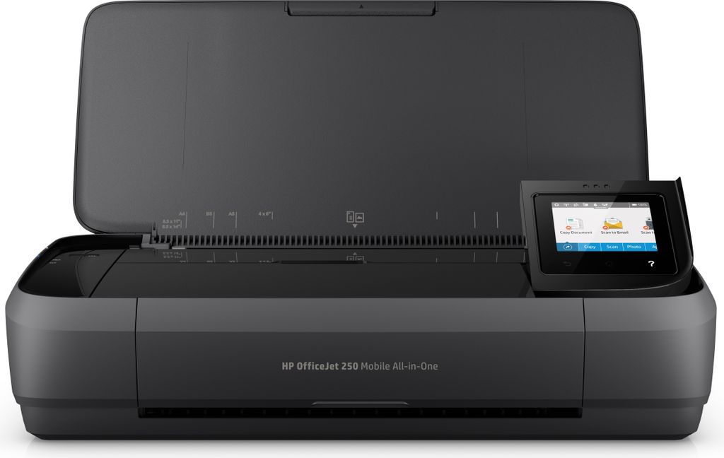 HP OfficeJet Mobile 250 Bezprzewodowe All-in-One W kolorze Zdjęcie produktu 