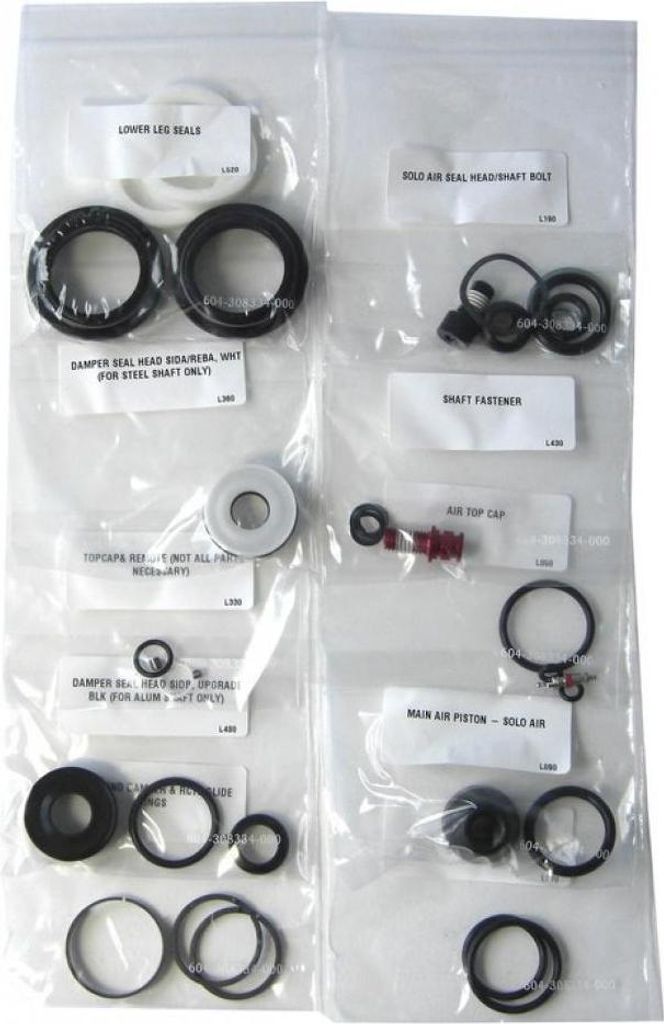 RockShox Service Kit Full Solo Air Sid/Reba 2013-2016 A2-A3