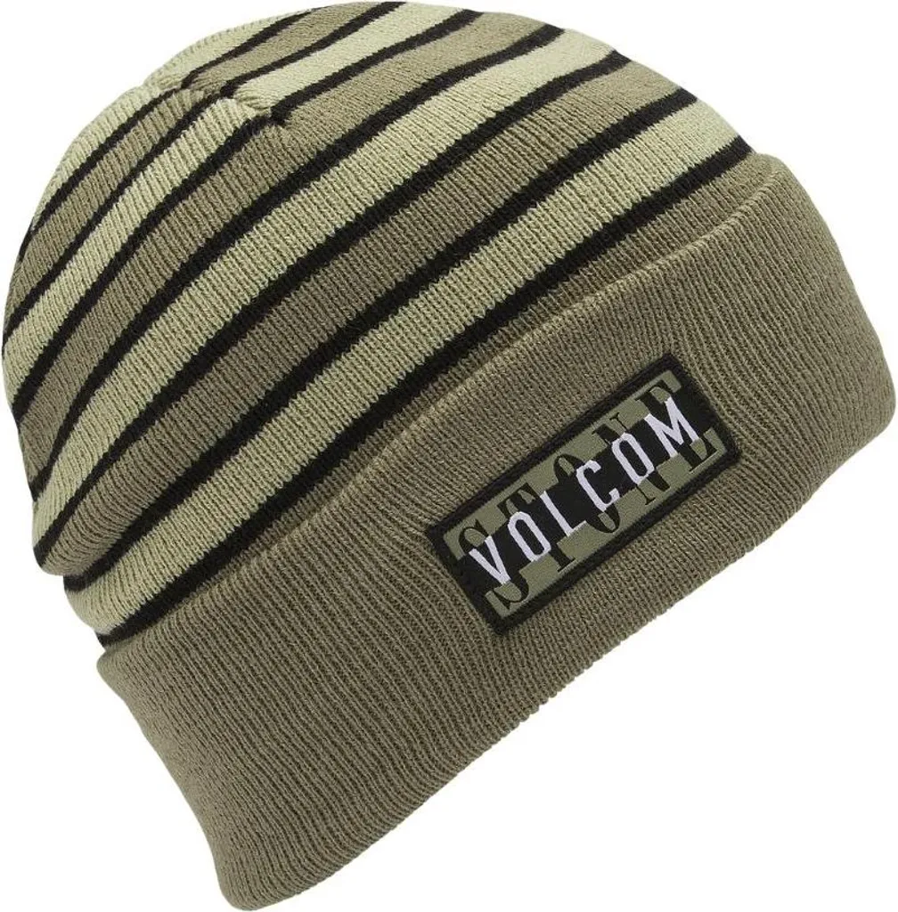 Bonnet Volcom Stone Funk Military - Bonnet court en maille pour homme