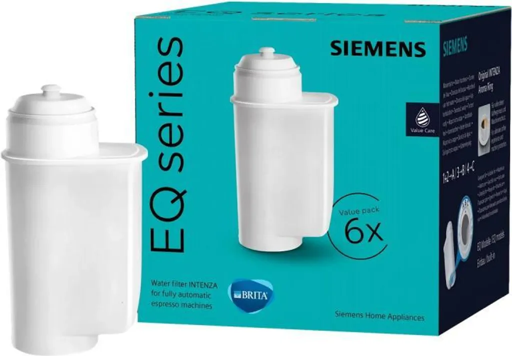 Eccellenza Siemens: Set 6 Filtri Brita Intenza TZ70063A - EAN 4242003925980