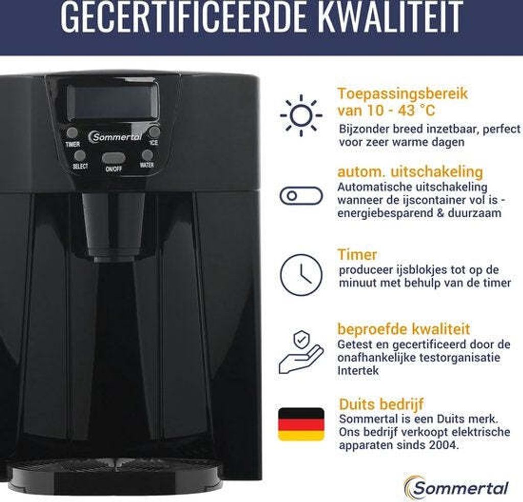 Sommertal Sommertal Eiswürfelbereiter mit Produktbild 13
