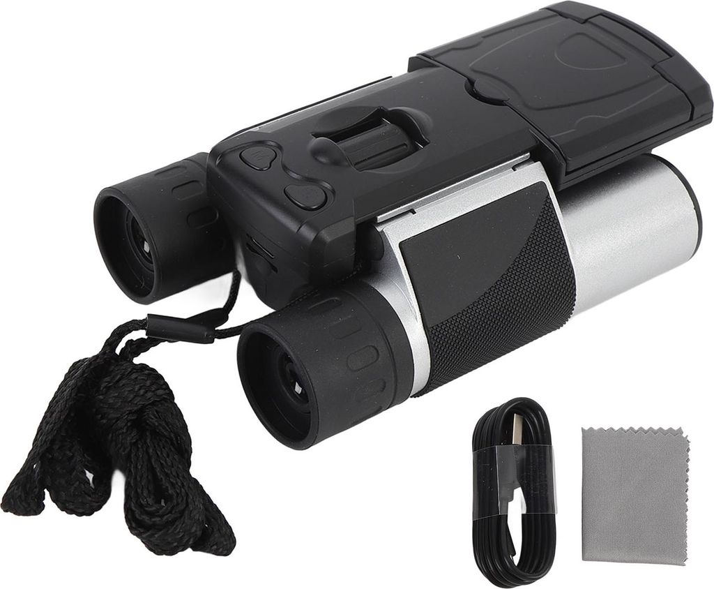 jumelles numériques 10x25 avec appareil photo, 48 MP, 2,5 K Image du produit 
