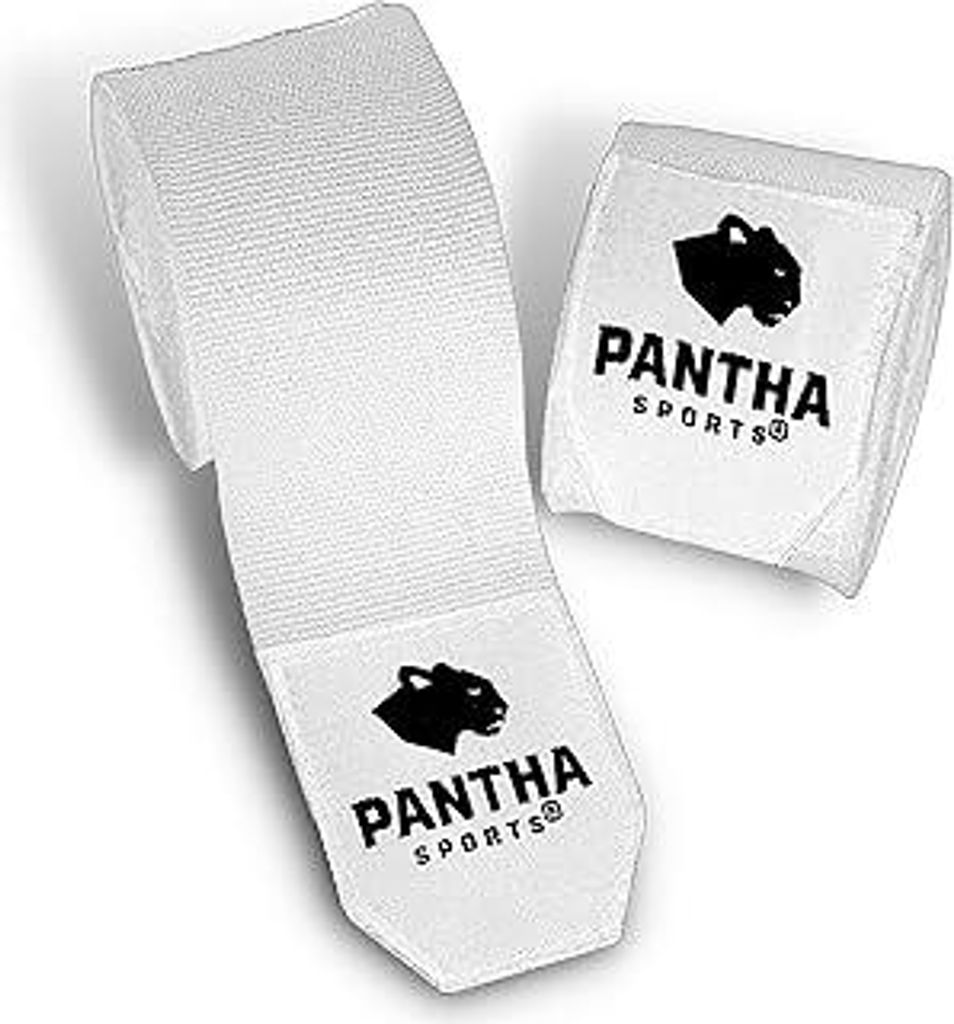 Boxbandagen halb elastische 4m Bandagen Boxen mit Daumenschlaufe, extra breitem Klettverschluss - Box Hand Bandage Sport für Boxen, MMA, Kickboxen...