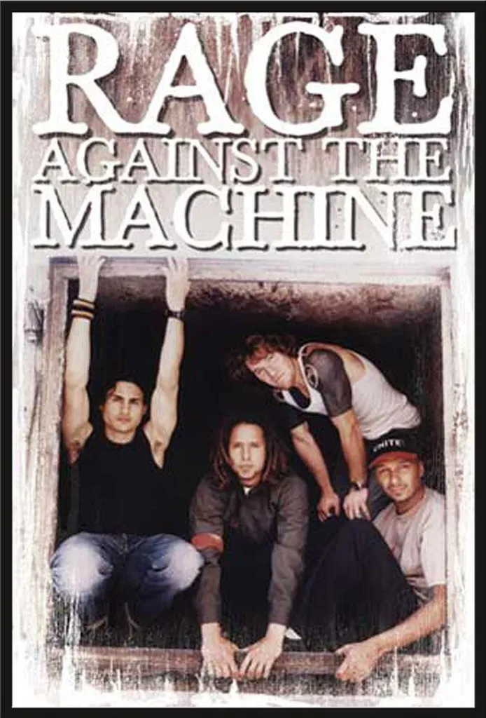 Affiche Rage Against The Machine sous Vitre Acrylique : Cadre Anti-Casse