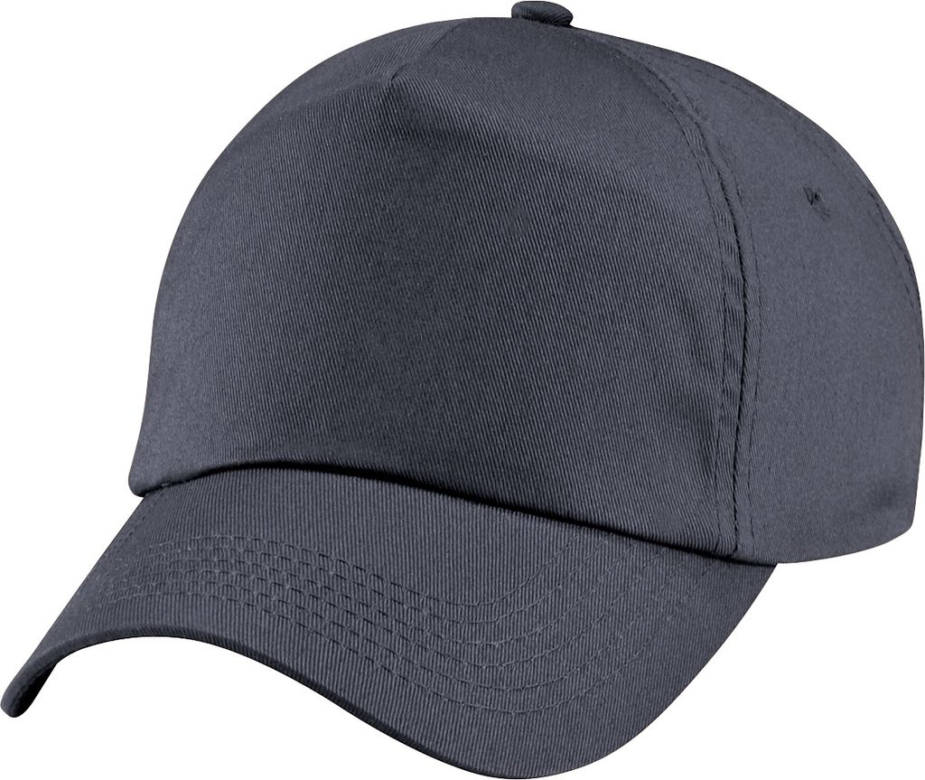 Beechfield Uni Baseball Kappe Junior Original einfarbig RW217 (Einheitsgröße) (Graphit)