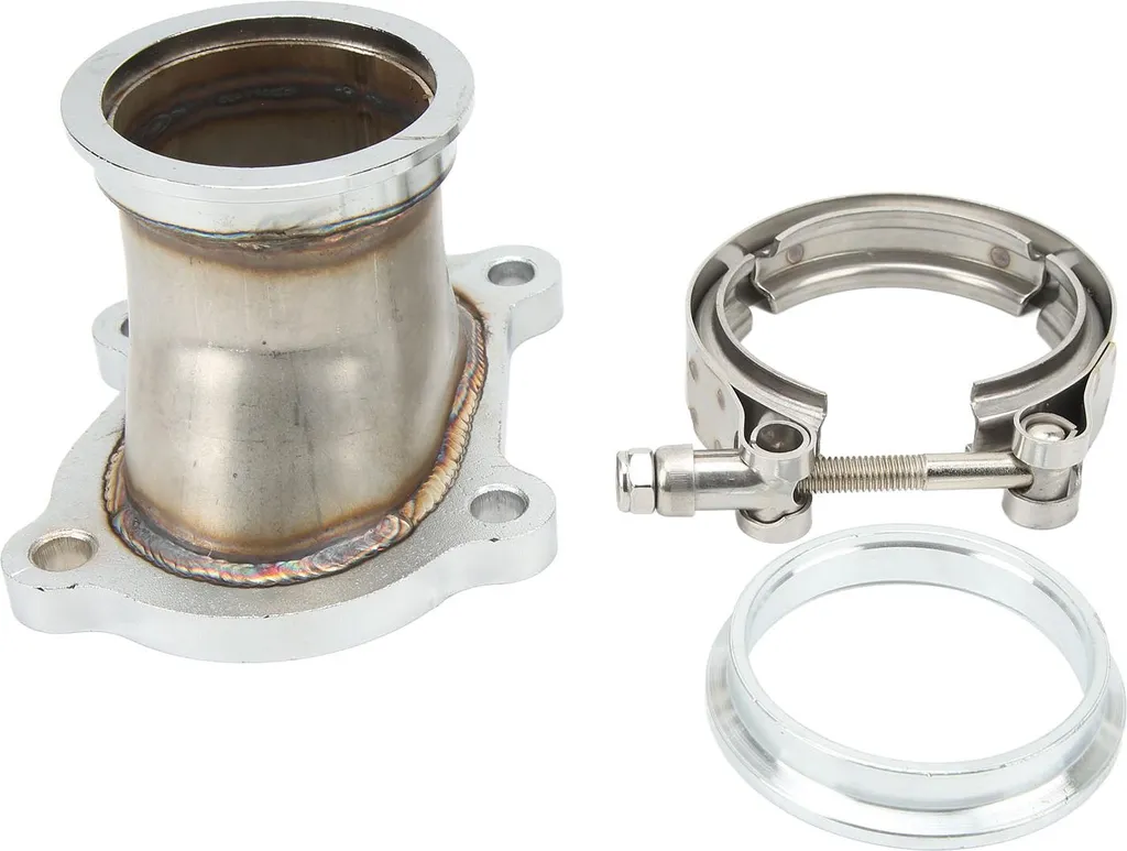Flangia Turbo CT26 Inox 2.5 Pollici V-Band - Alta Tenuta Racing