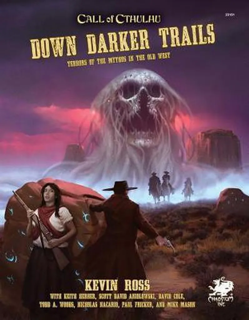Down Darker Trails : Extension Western avec Scénarios et Bestiaire Mythe
