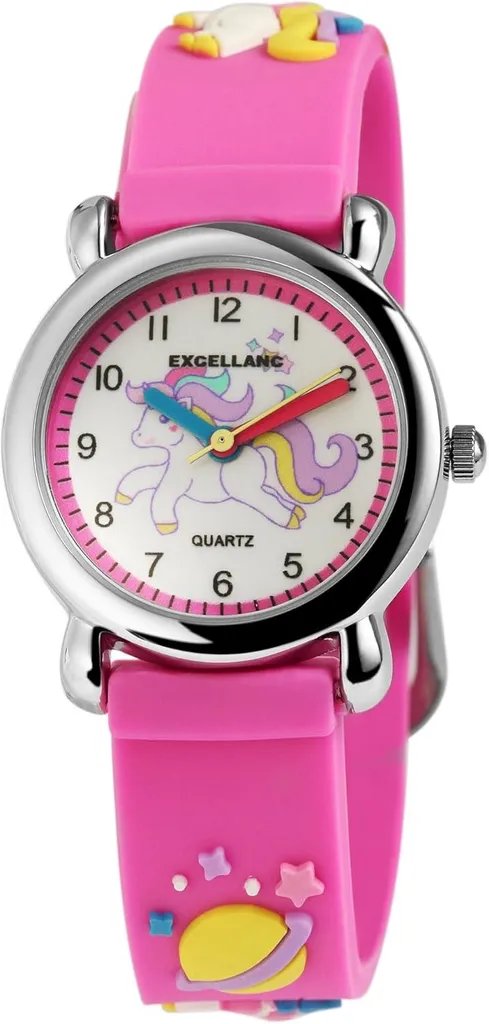 Orologio da Polso Bambini Robusto - Design Calcio e Dinosauri
