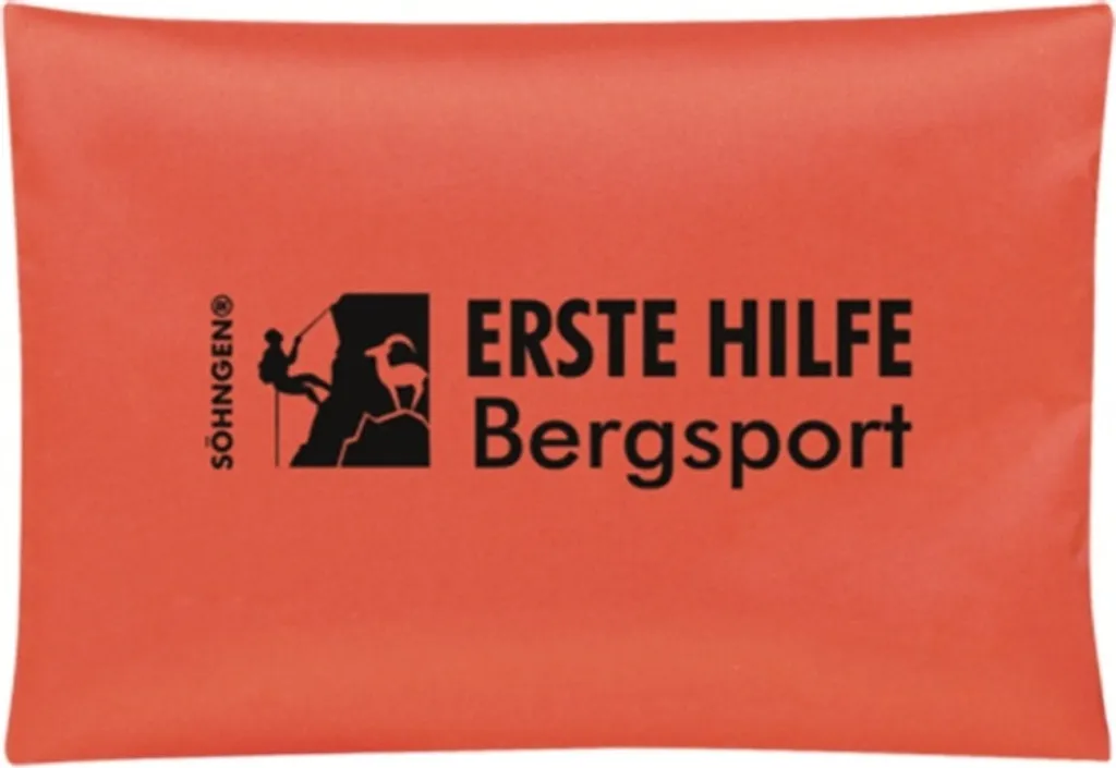 Kit de premiers secours compact bleu pour sports de montagne et trekking