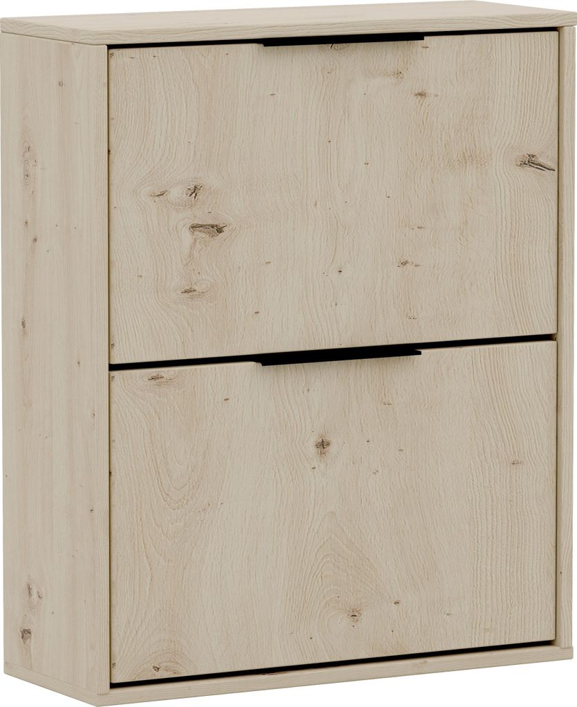 Kleiner Schuhschrank, Hängeschrank in eiche artisan