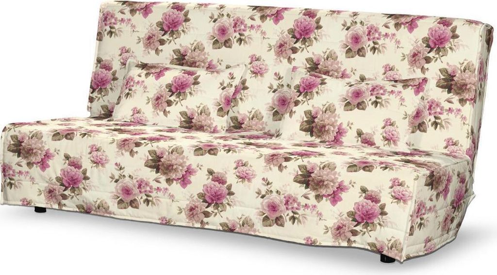Dekoria Bezug für Beddinge Sofa, lang, beige- rosa, Bezug für Beddinge