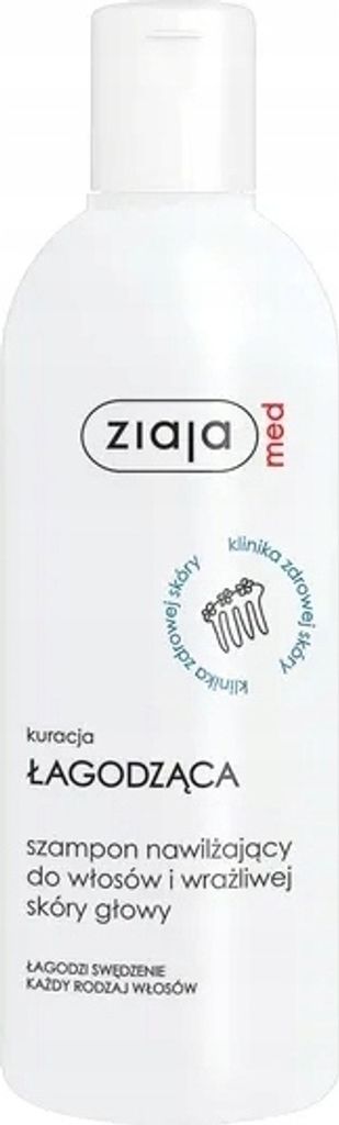 Ziaja Med, Kuracja łagodząca, Szampon nawilżający do włosów Zdjęcie produktu 