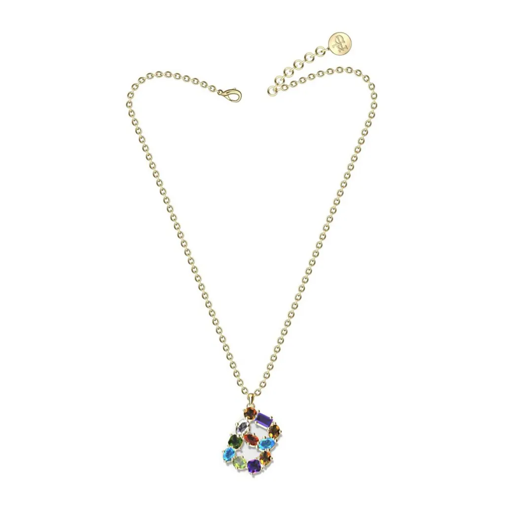 Collier Roccobarocco RBJ0038GP en métal doré pour femme élégante