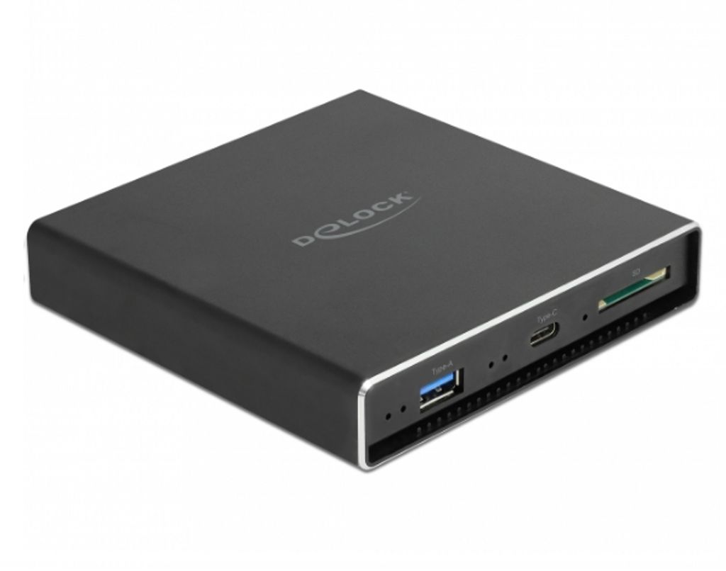 DELOCK Externes Gehäuse für 2.5"SATA HDD / SSD USB Type-C