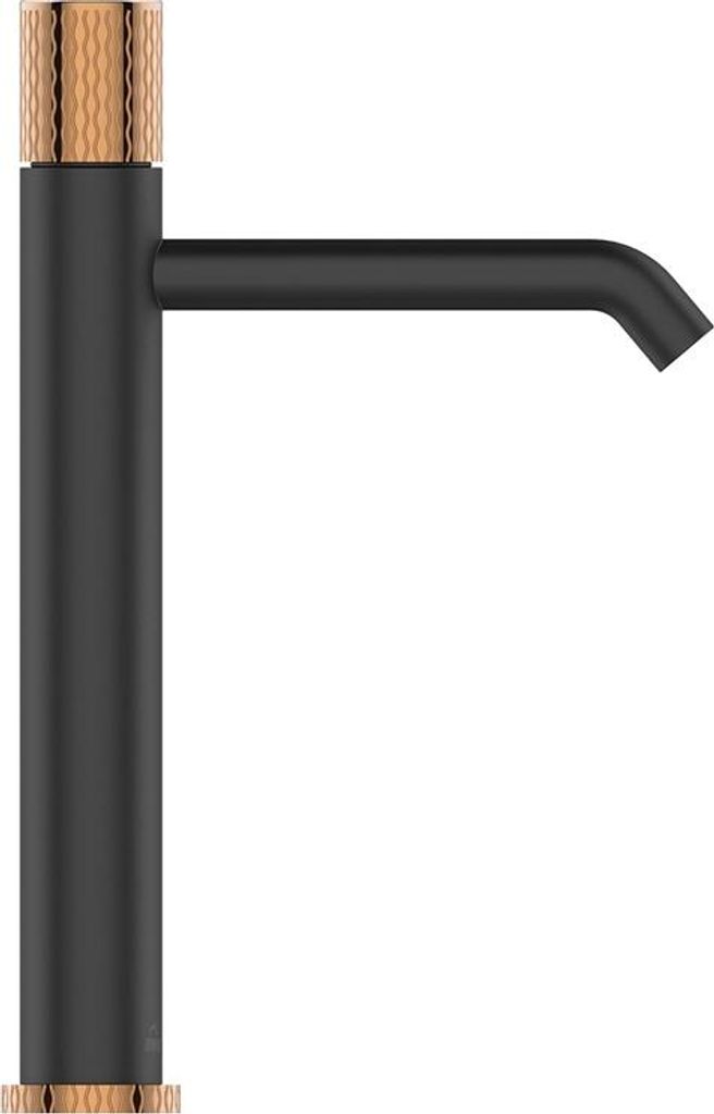 Waschtischarmatur hoch Starlight Schwarzgold