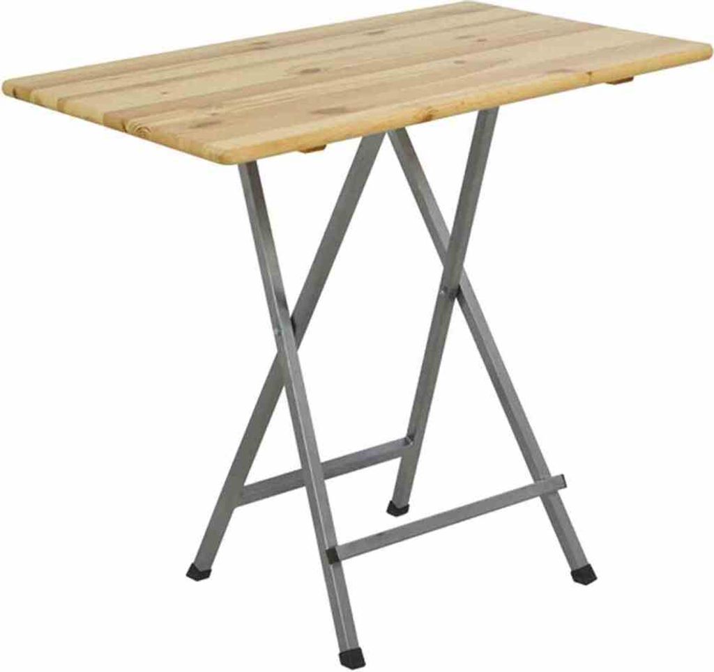 Stehtisch Kiefer 120 x 80 x 118 cm natur Produktbild 2