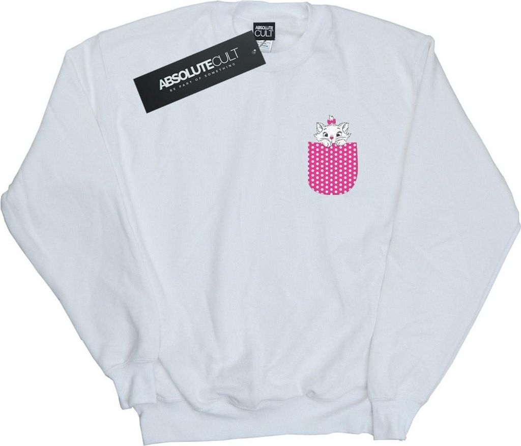Disney - "Aristocats" Sweatshirt für Damen BI12509 (L) (Weiß)