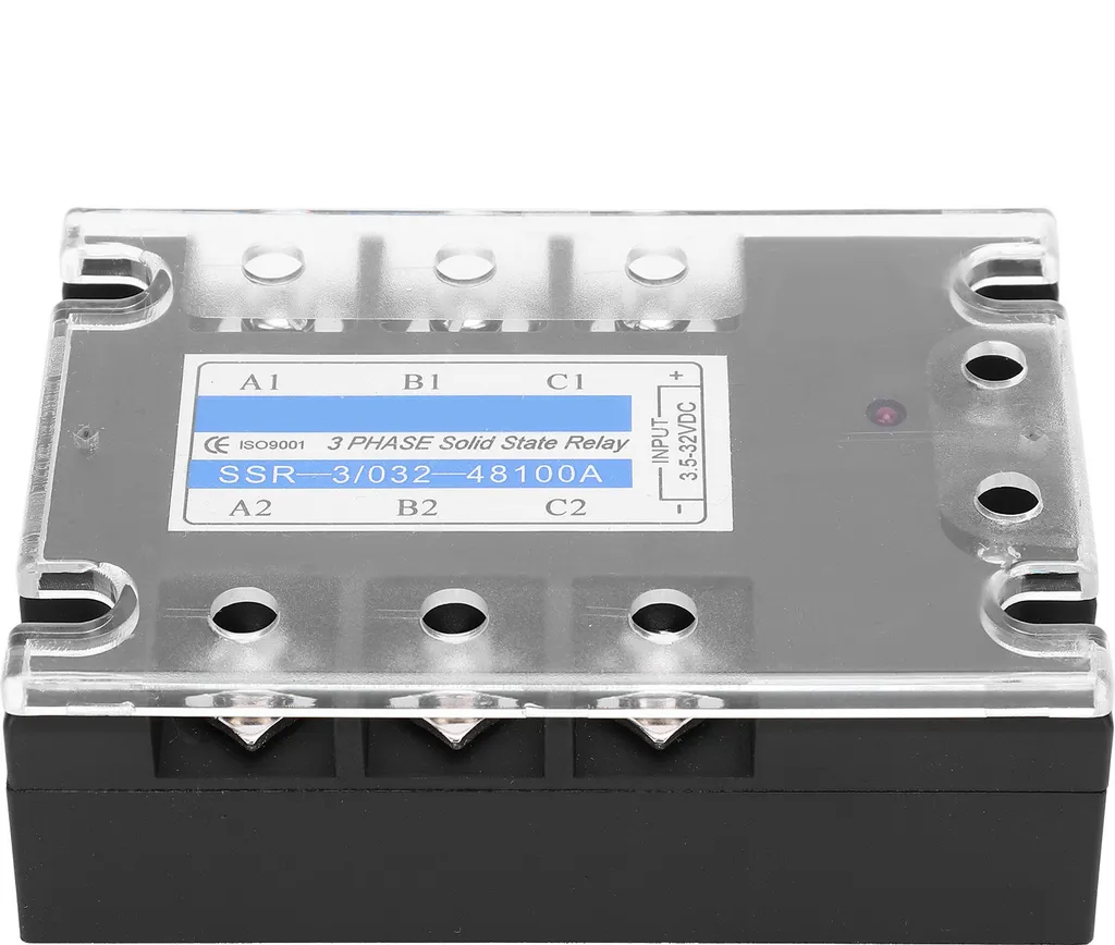 Relais statique triphasé SSR-3 D48100 100A DC-AC 480V pour industrie