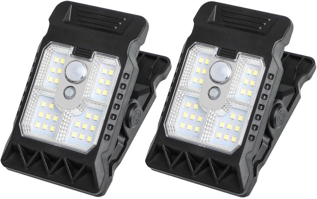 LED Solar Gartenleuchte mit Clip, Bewegungsmelder Produktbild 