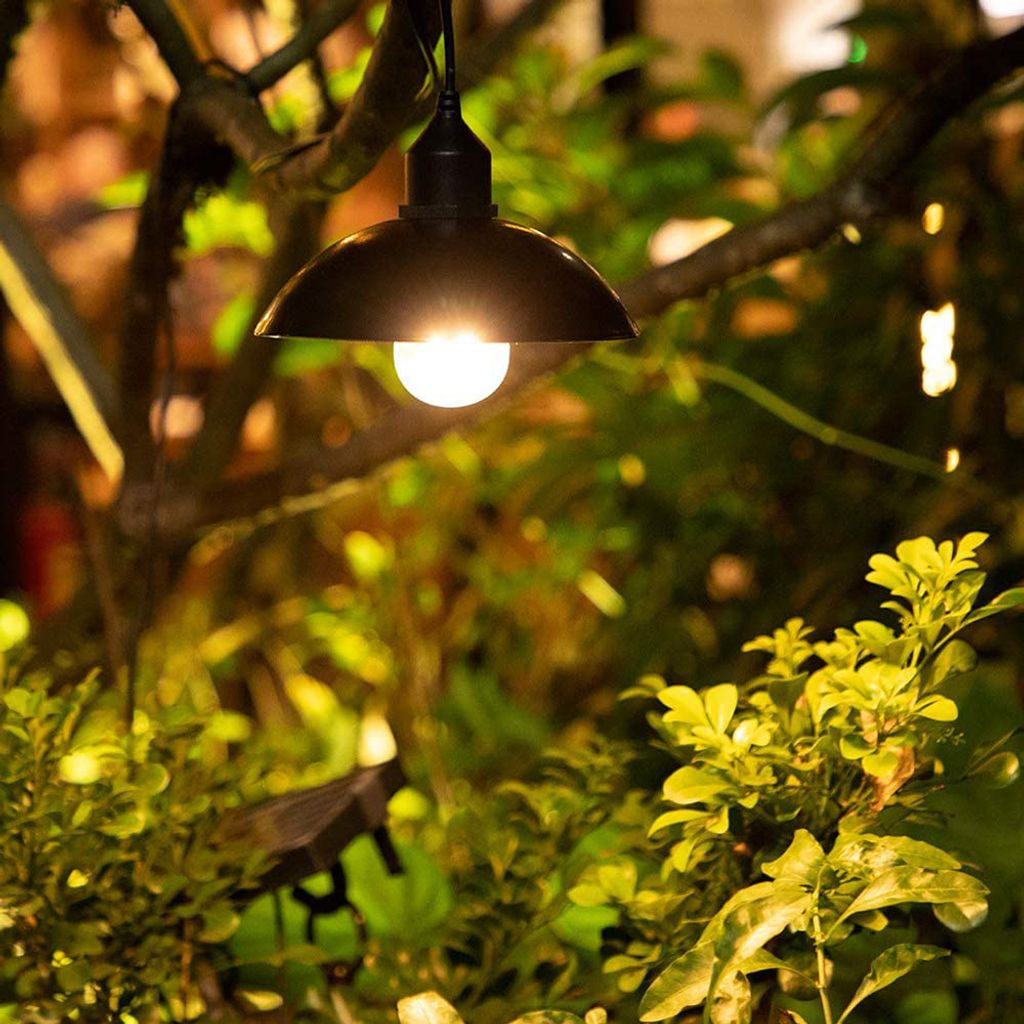 Außen Solarlampe Solar Pendelleuchte IP65 Wasserdichte Produktbild 3