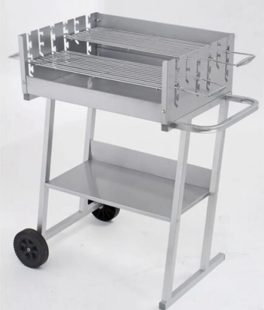 Barbecue Charbon Tepro Pasadena Double Grille 56x18 cm avec Roulettes - 13