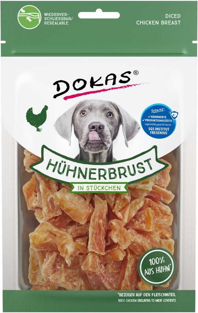 DOKAS - Mini Hähnchenbrustfilet - 70g Produktbild 