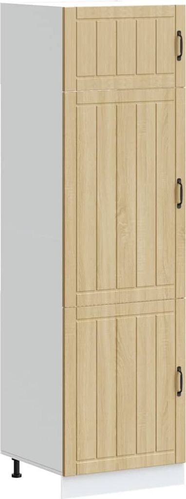 Küchenschrank Lucca Sonoma-Eiche Holzwerkstoff