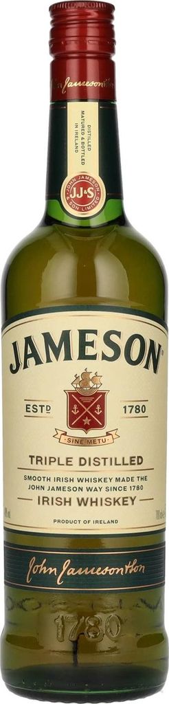 Jameson Triple Distilled Irish Whiskey 40% obj. 0,7l Obrázok produktu 