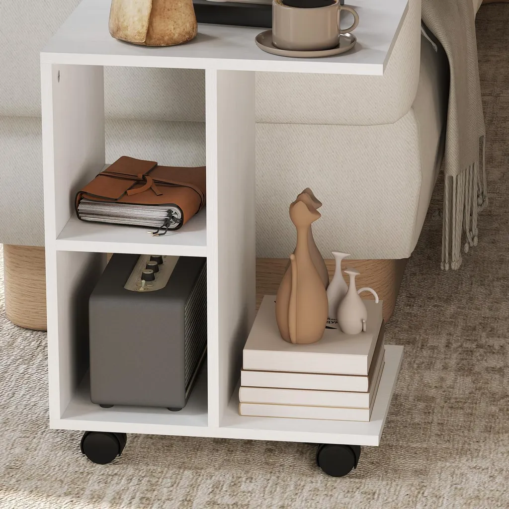 Table de salon portable pour ordinateur et repas en petits espaces - 9