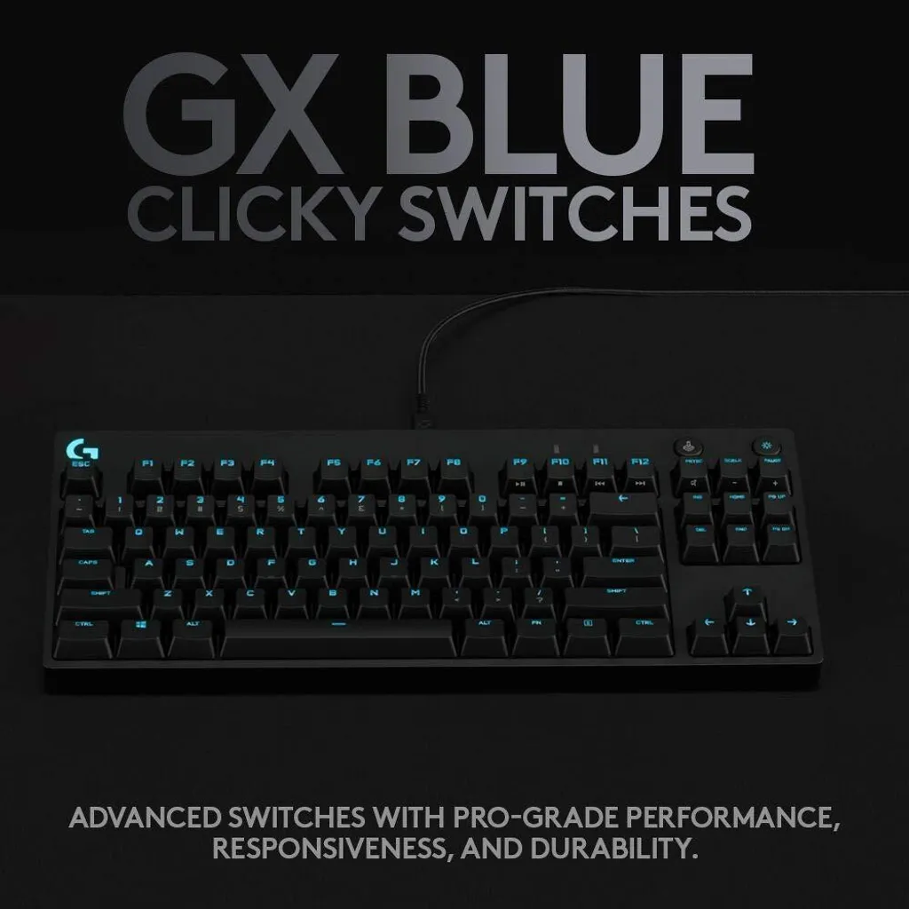 Clavier mécanique Logitech G PRO QWERTY US - Accessoire Gaming Premium