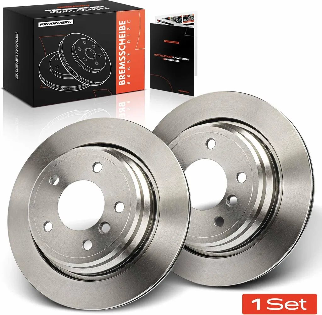 Disques de frein arrière endurants BMW E39 Touring 1995-2004