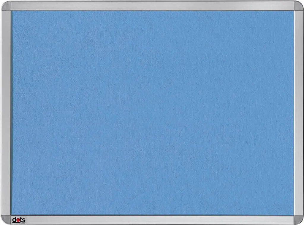 Fini le désordre avec le tableau textile bleu dots 90x60cm PT468993