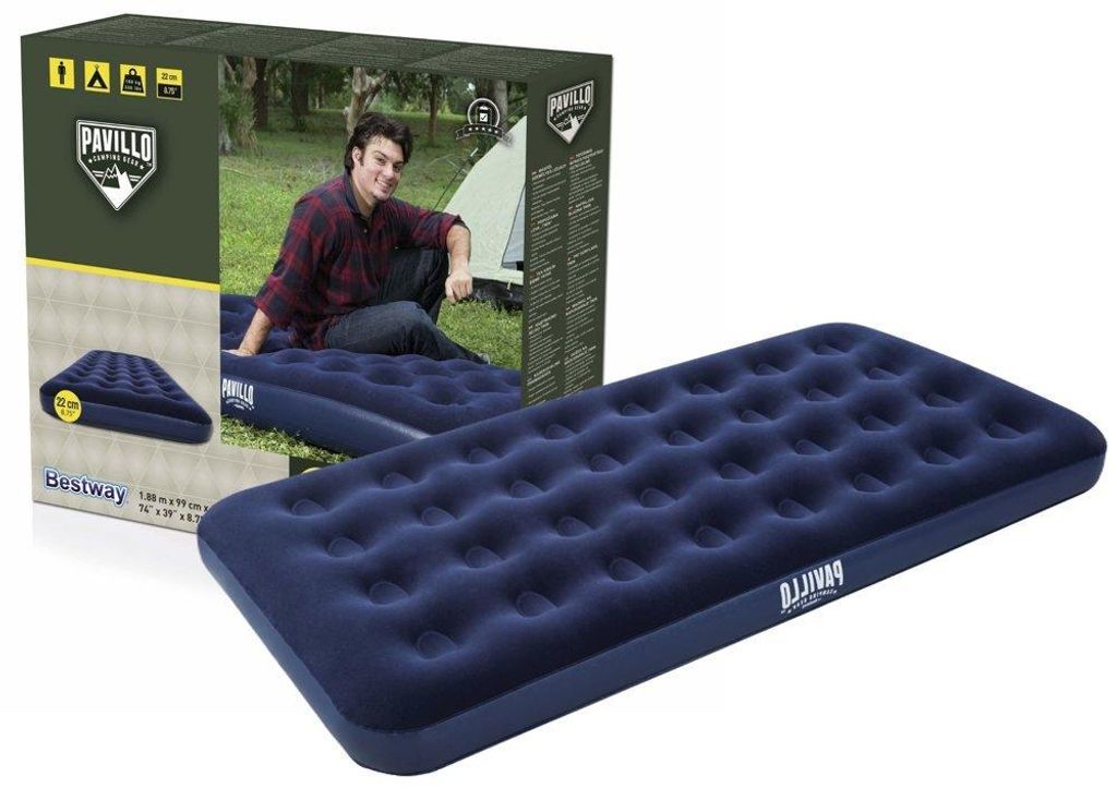 Bestway® Single-Luftbett Blue Horizon 188 x 99 x 22 cm Produktbild 