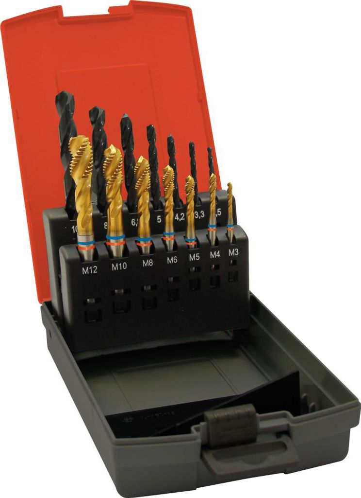 FORMAT Maschinengewindebohrer Gewindebohrer D376B TiN FAT M3-M12