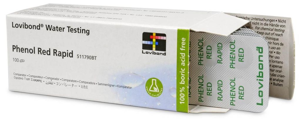 PHENOL RED Rapid 100 Tabletten (1 Karton) Produktbild 